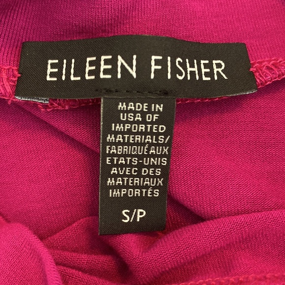 Eileen Fisher Mock Neck Tunic Top - Picture 3 of 5